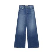 Trousers Mother , Blue , Dames