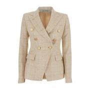 Blazers Tagliatore , Beige , Dames