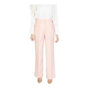 Wide Trousers Guess , Pink , Dames