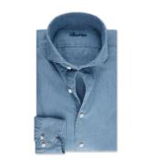 Stenstroms shirt denim fitted Stenströms , Blue , Heren