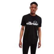 Zwarte Fuenti Tee Shirt Ellesse , Black , Heren