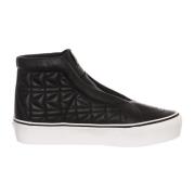 Hoge Zwarte Sneakers voor Vrouwen Vans , Black , Dames