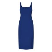 Midi Dresses Victoria Beckham , Blue , Dames