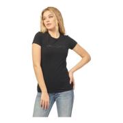 T-Shirts Armani Exchange , Black , Dames