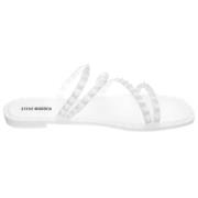 Sandals Steve Madden , White , Dames