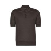 Straight Trousers Dolce & Gabbana , Brown , Heren