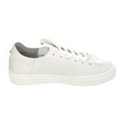 Witte Lage Profiel Veterschoenen Steve Madden , White , Dames