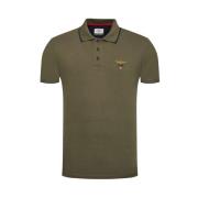 Polo Shirts Aeronautica Militare , Green , Heren