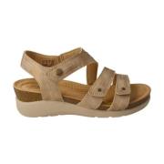 Flat Sandals Clarks , Yellow , Dames