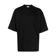 T-Shirts Dries Van Noten , Black , Heren