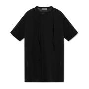 Katoenen T-shirt Y-3 , Black , Heren