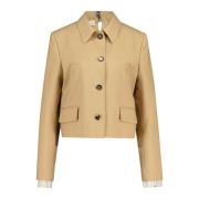 Light Jackets Marni , Beige , Dames