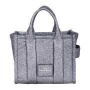 Galactic Glitter Mini Tote Tas Marc Jacobs , Gray , Dames