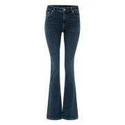 Boot-cut Jeans Adriano Goldschmied , Blue , Dames