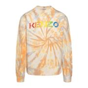 Sweatshirts Kenzo , Orange , Heren