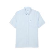 Shirts Lacoste , Blue , Heren