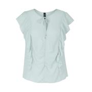 Marc Cain top met ruches Marc Cain , Blue , Dames