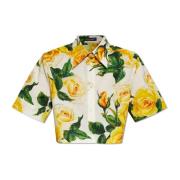 Shirt met bloemenmotief Dolce & Gabbana , Multicolor , Dames