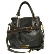 Pre-owned Leather totes Burberry Vintage , Brown , Dames