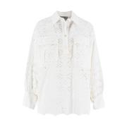 Shirts Ermanno Scervino , White , Dames