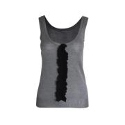 Pre-owned Wool tops Chloé Pre-owned , Gray , Dames