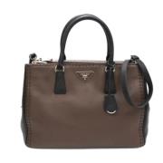 Pre-owned Leather prada-bags Prada Vintage , Brown , Dames