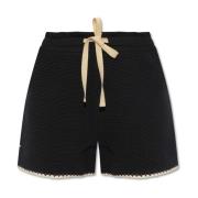 Katoenen shorts Jil Sander , Black , Dames