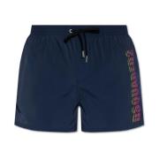 Navy Blue Zwemkleding Dsquared2 , Blue , Heren