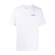 Logo Responsibili-Tee® T-shirt Patagonia , White , Heren