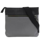 Pre-owned Leather crossbody-bags Coach Pre-owned , Gray , Dames