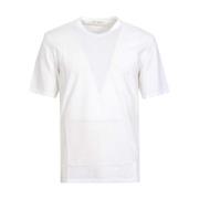 T-Shirts Tela Genova , White , Heren
