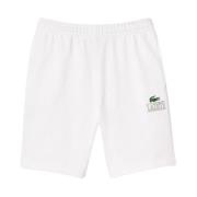Casual Shorts Lacoste , White , Heren