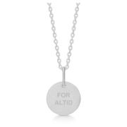 Eeuwige Zilveren Ketting Zoet Frk. Lisberg , Gray , Dames