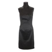 Pre-owned Polyester dresses Dolce & Gabbana Pre-owned , Black , Dames
