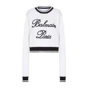 Sweatshirts Balmain , White , Dames