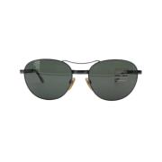 Pre-owned Metal sunglasses Armani Pre-owned , Gray , Dames