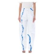 Jeans REV , White , Dames