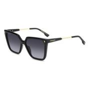 Stijlvolle zonnebril Dsquared2 , Black , Dames