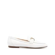 Witte platte schoenen Cuoio LEG Tod's , White , Dames