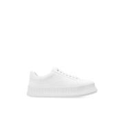 Platform sneakers Jil Sander , White , Dames