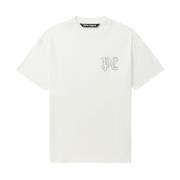 T-Shirts Palm Angels , White , Heren