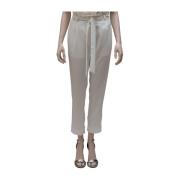 Chinos Ermanno Scervino , White , Dames