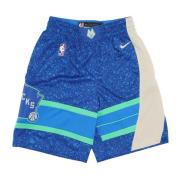 City Edition Basketball Shorts 2023/24 Nike , Blue , Heren