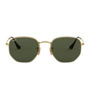 Rb3548 Zonnebril Zeshoekige platte lenzen Ray-Ban , Green , Dames