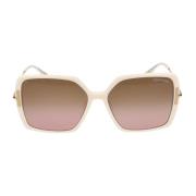 Stijlvolle zonnebril Ft1039 Tom Ford , Beige , Unisex