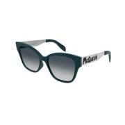 Stijlvolle zonnebril Alexander McQueen , Green , Dames