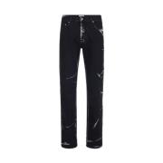 Slim-fit Jeans Iceberg , Black , Heren