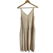 Pre-owned Silk dresses Stella McCartney Pre-owned , Beige , Dames