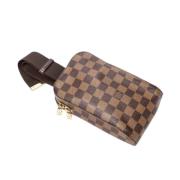 Pre-owned Canvas louis-vuitton-bags Louis Vuitton Vintage , Brown , Da...