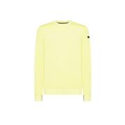 Gele Neopreen Ronde Fleece Sweater RRD , Yellow , Heren